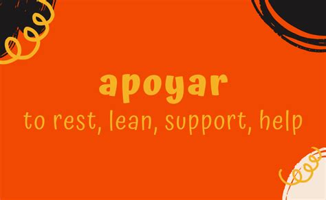 apoyar conjugation|conjugation of apoyar in spanish.